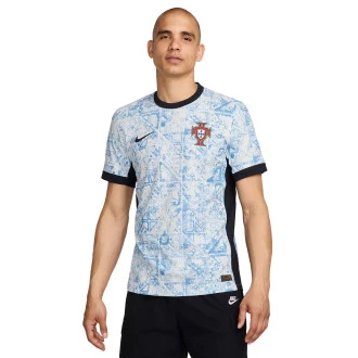 Camiseta Portugal Segunda Equipación Authentic Eurocopa 2024 Sail-University Blue-Pitch Blue
