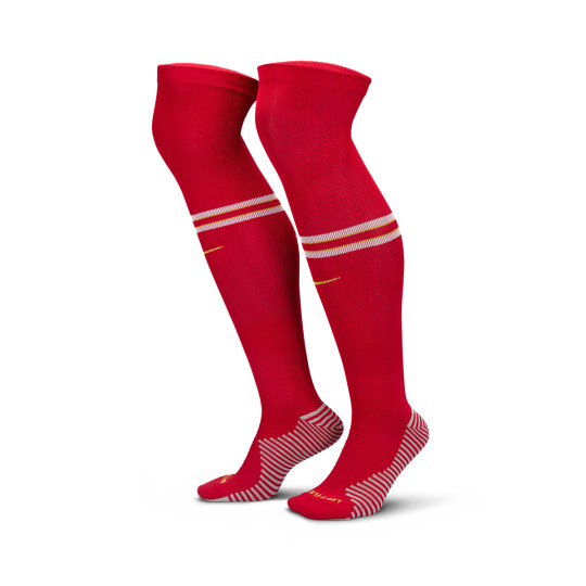 Chaussettes Nike Liverpool FC Kit Domicile 2024-2025 Gym Red-White ...