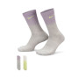 Everyday Plus Cushioned Crew (2 Paires)-Grey Heather Lilac BloomLemon Twist-Summ
