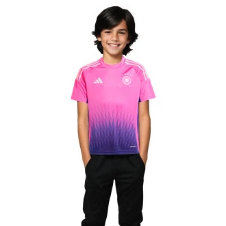 T-Shirt Enfants Allemagne Maillot Extérieur Euro 2024 Semi Lucid Fuchsia-Team Colleg Purple