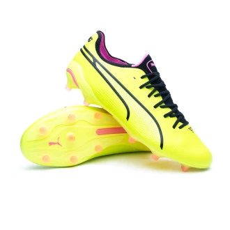 Bota King Ultimate FG/AG Electric Lime-Black-Poison Pink