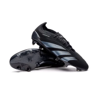 Chaussure de football Predator Elite L FG Core Black-Core Black-Carbon