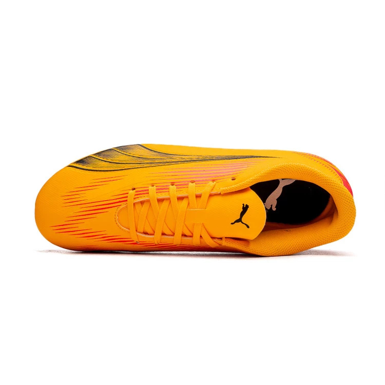 bota-puma-ultra-play-mg-nino-naranja-4