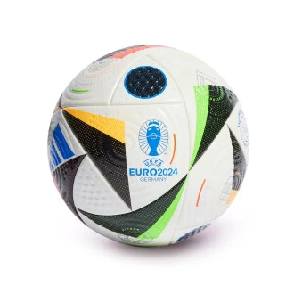 Balón Oficial Euro24 Fusballliebe Pro White-Black-Glory blue