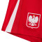 Short Nike Kit Domicile Pologne Euro 2024