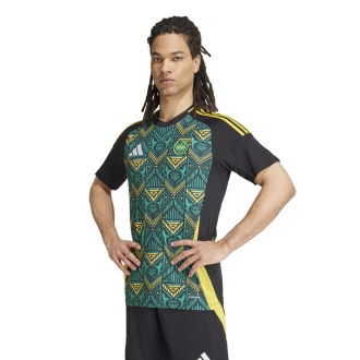 T-Shirt Jamaica Maillot Extérieur 2024-2025 Black