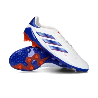 Chaussure de football Copa Pure 2 Elite AG White-Lucid Blue-Solar Red