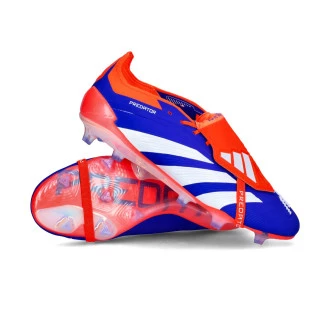 Chaussure de football Predator Elite FT FG Lucid Blue-White-Solar Red