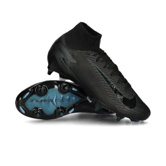 Chaussure de football Air Zoom Mercurial Superfly 10 Elite SG-Pro Black-Black-Deep Jungle