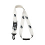 Club Lanyard-White-Black-White