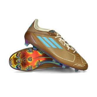 Bota F50 Elite FG Messi x Bad Bunny Cardboard-Cream White-Bright Cyan