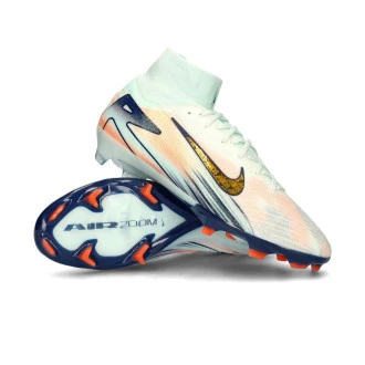 Bota Air Zoom Mercurial Superfly 10 Elite MDS FG Barely Green-Mtlc Gold Coin-Crimson Pulse-Blu