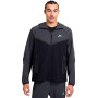 Tech Woven Windrunner-Black-Anthracite-Green Strike