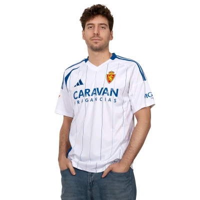 T-Shirt Real Zaragoza Maillot Domicile 2024-2025