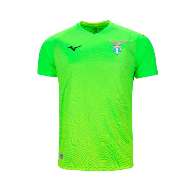 camiseta-mizuno-lazio-primera-equipacion-portero-2024-2025-nino-green-fluor-4