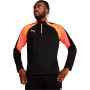 Individualliga 1/4 Zip Top-Black-Heat Fire