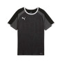 Individualliga Graphic Jersey Jr-Black-Shadow Gray