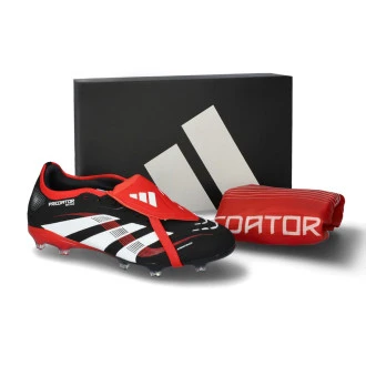 Chaussure de football Predator Pro FT FG Negbás-Ftwbla-Rojint