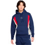 Sportswear Swoosh Air Fleece-Midnight Navy-Lt Khaki-Gym Red