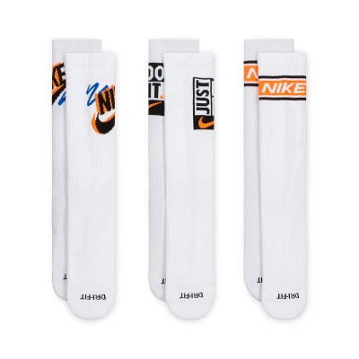 Chaussettes U Nk Ed Pls Crew 3Pr Sport 144 (3 Paires)