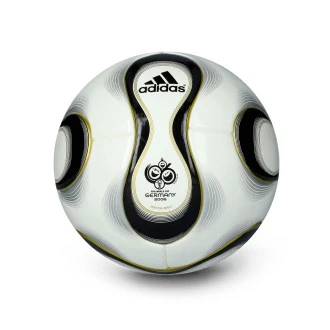 Ballon Teamgeist OG White-Black-Gold Metal