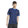 Contrast Tee-NIGHT INDIGO