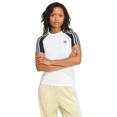 T-Shirt femme Adicolor Raglan Slim 3 bandes