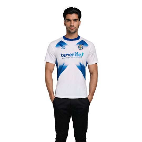 Maillot Foot Hummel Tenerife Domicile 2022/2023 – Taille S – Blanc – Kakabadze