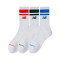 Chaussettes New Balance Everyday Stripe Midcalf (3 Paires)
