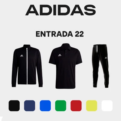 Pack Promenade Basique Adidas Entrada 22
