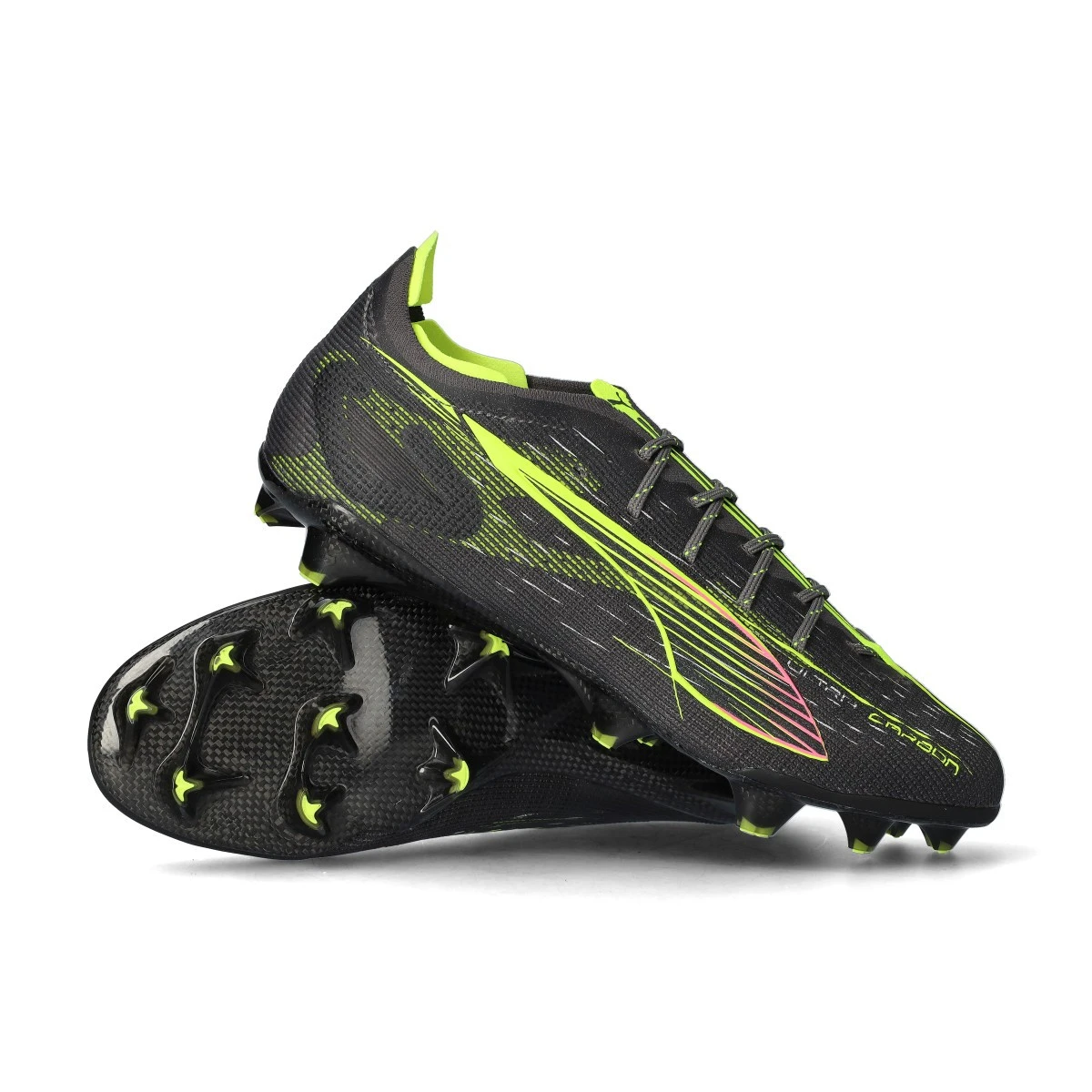 bota-puma-ultra-5-carbon-fg-mujer-matte-aged-silver-yellow-alert-sun-struck-0