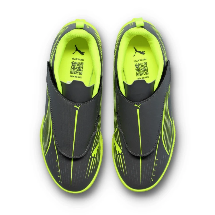 bota-puma-ultra-5-play-velcro-turf-nino-plata-5