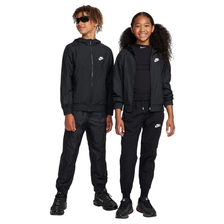 chaqueta-nike-sportswear-windrunner-nino-black-black-black-white-3