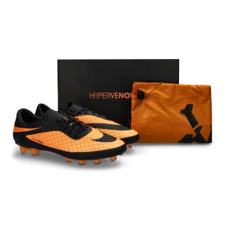 Bota Hypervenom Phantom Rgn SE FG Black-Black-Brt Citrus