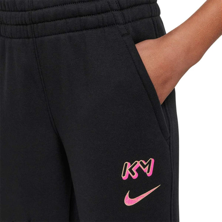 pantalon-largo-nike-kylian-mbappe-nino-black-hyper-pink-metallic-gold-3