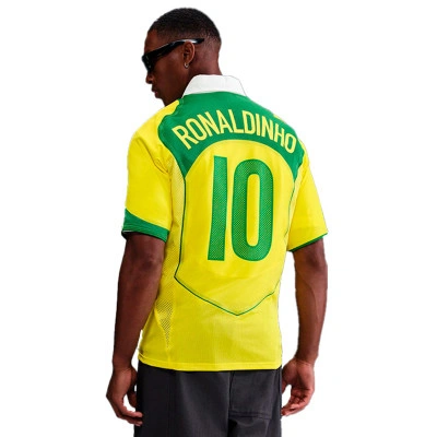 T-Shirt Brasil Ronaldinho Édition Spéciale Reissue
