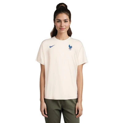 T-Shirt Francia Fanswear Eurocopa Femenina 2025 Mujer