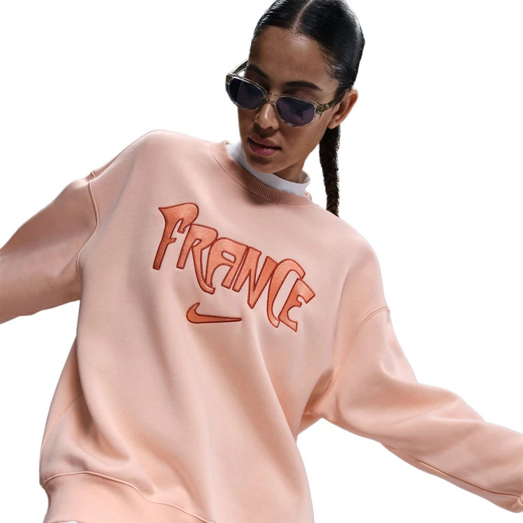 sudadera-nike-francia-fanswear-eurocopa-femenina-2025-mujer-washed-coral-washed-coral-bleached-coral-no-s-2