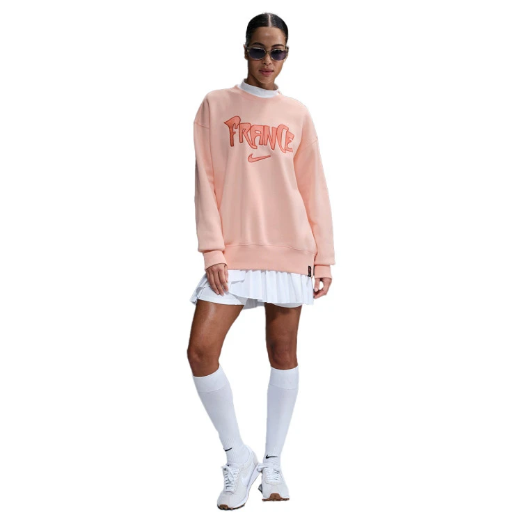 sudadera-nike-francia-fanswear-eurocopa-femenina-2025-mujer-washed-coral-washed-coral-bleached-coral-no-s-4