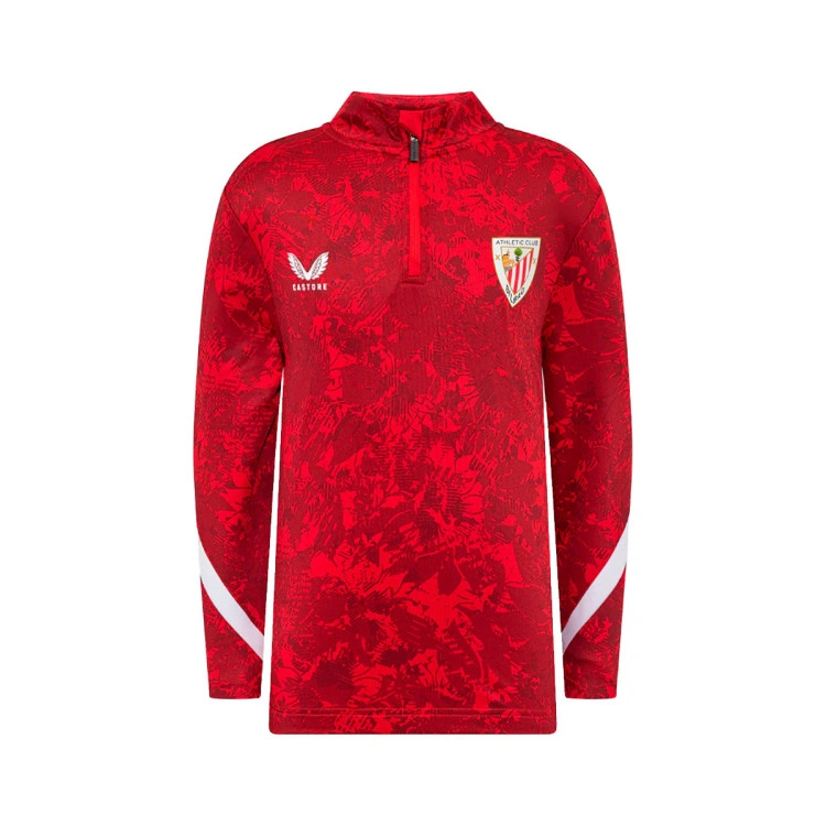 sudadera-castore-athletic-club-bilbao-pre-match-2025-2026-nino-racing-red-brilliant-white-4