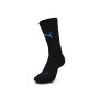 Football Crew (1 par)-Black-Ultra Blue