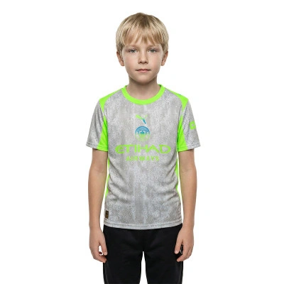 Maillot troisième kit enfant Manchester City 2025-2026