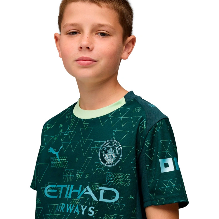 camiseta-puma-manchester-city-cuarta-equipacion-2025-2026-nino-green-terrain-1