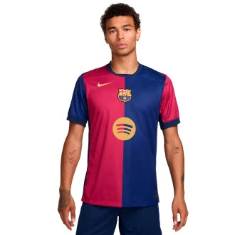Maillot Domicile FC Barcelona 2024-2025 Deep Royal Blue-Noble Red-Midnight Navy