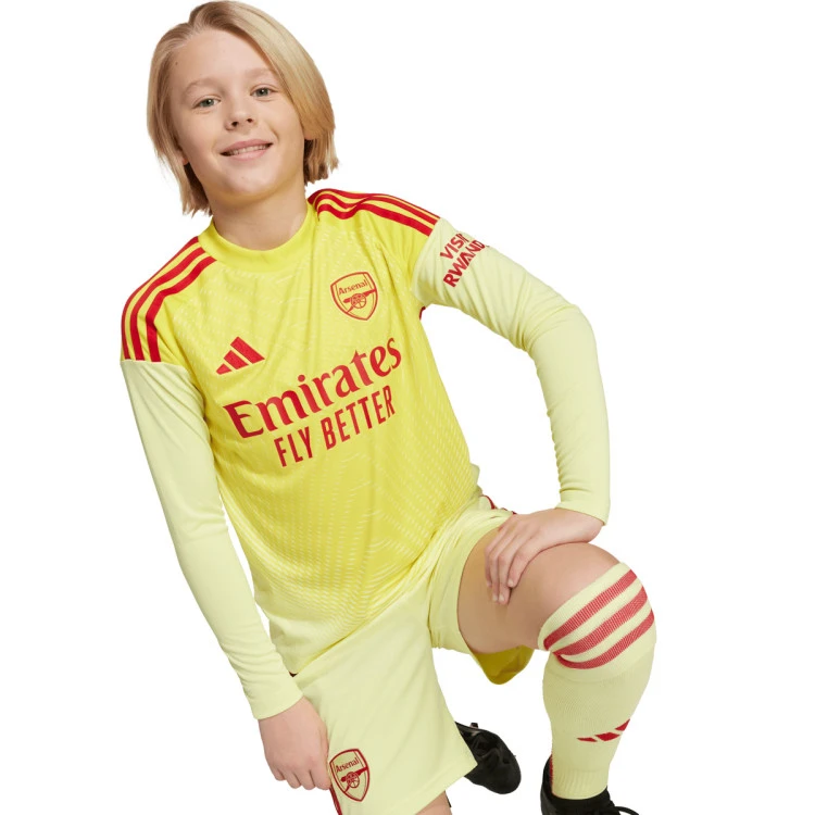 camiseta-adidas-arsenal-fc-primera-equipacion-portero-2025-2026-nino-pulse-yellow-team-power-red-2