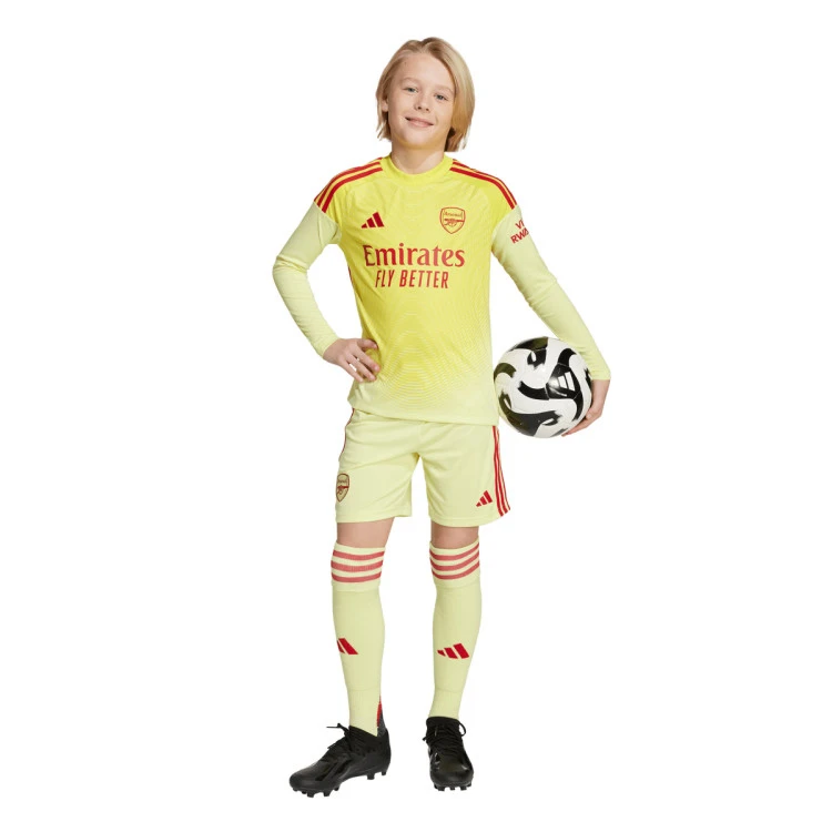 camiseta-adidas-arsenal-fc-primera-equipacion-portero-2025-2026-nino-pulse-yellow-team-power-red-3