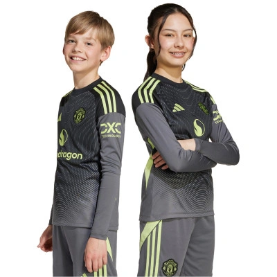 Maillot Domicile enfant gardien de but Manchester United 2025-2026