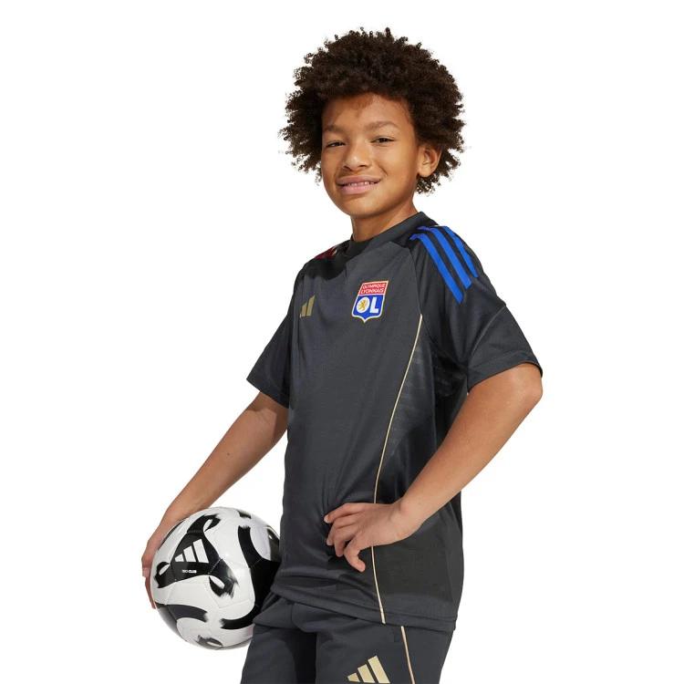camiseta-adidas-olympique-lyon-training-2025-2026-nino-carbon-hazy-beige-2