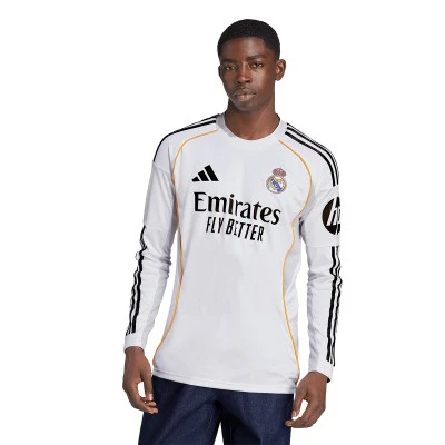 Maillot Domicile Real Madrid M/L 2025-2026