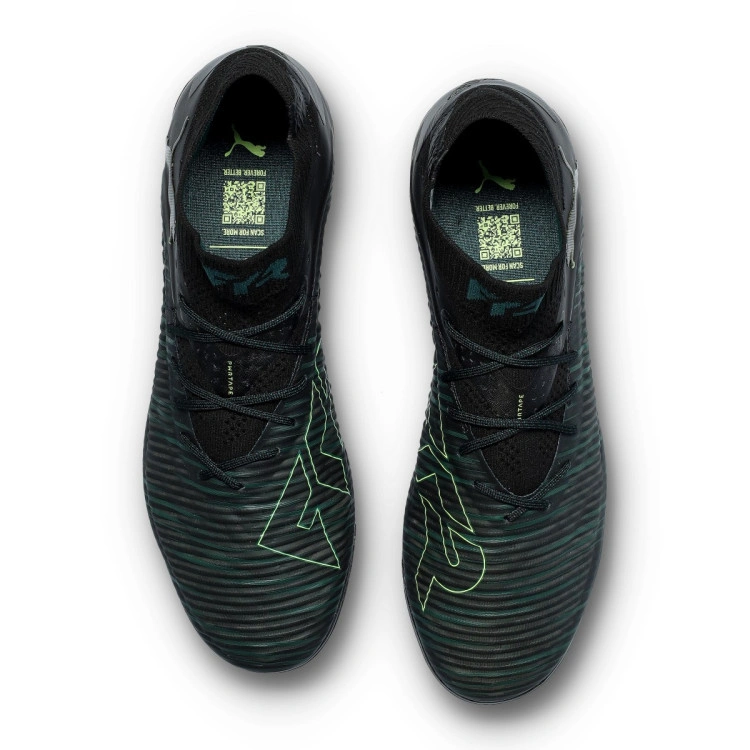 bota-puma-future-8-ultimate-ag-black-fizzy-light-green-terrain-5